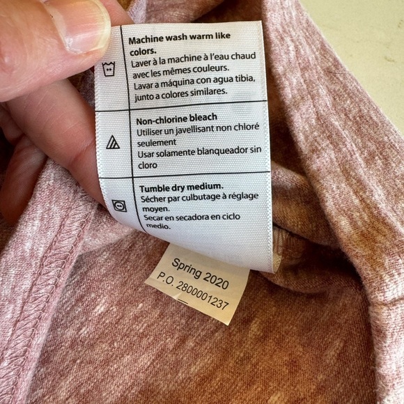 Carhartt Loose Fit Heavyweight Short Sleeve Pocket Tee / Heather Pink / M(8-10) - Picture 4 of 8